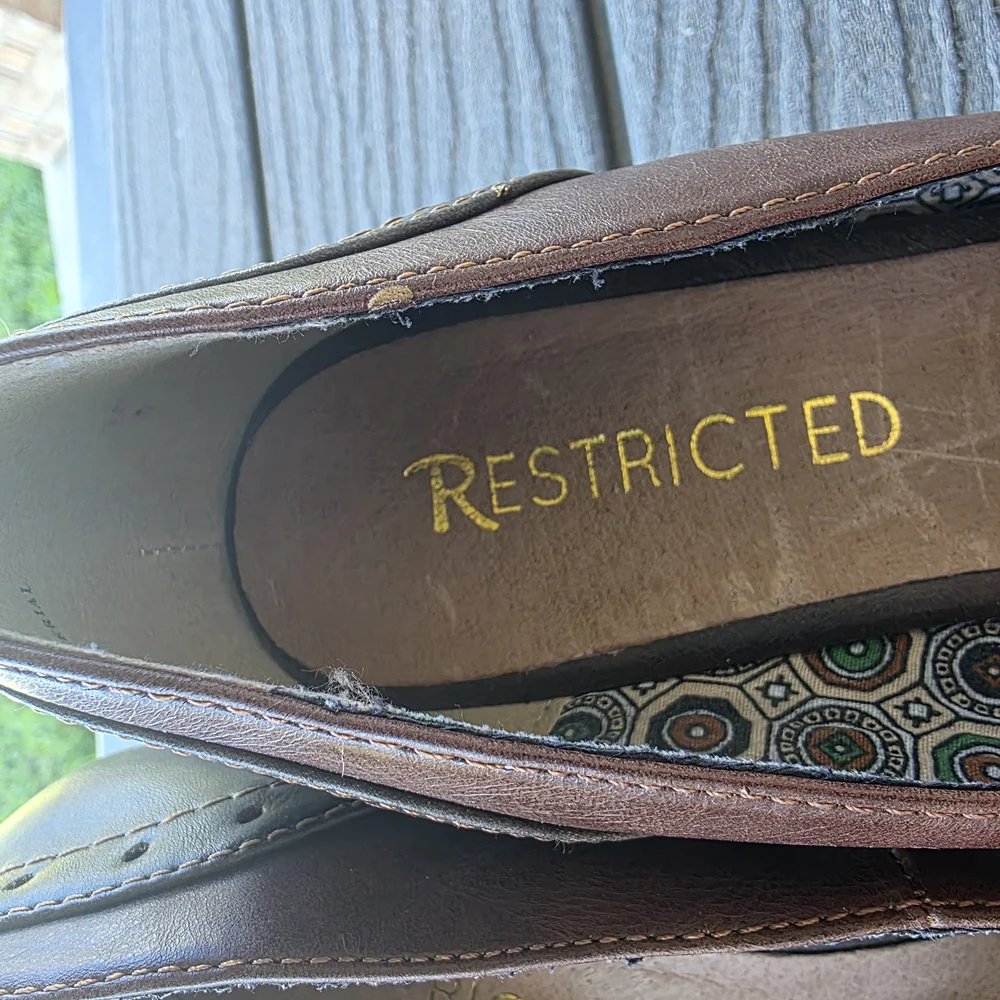 Elegant Brown Wedge Shoes - Picture 4 of 6
